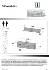 Forte GRGM04R-003 Instrucciones De Montaje