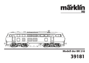 marklin 39181 Manual De Instrucciones