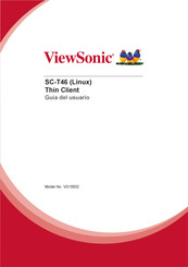 ViewSonic Thin Client SC-T46 Guia Del Usuario