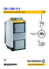 De Dietrich CBI 15 E Instrucciones De Utilizacion