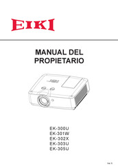 Eiki EK-305U Manual Del Propietário