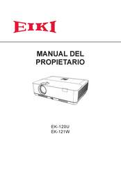 Eiki EK-121W Manual Del Propietário