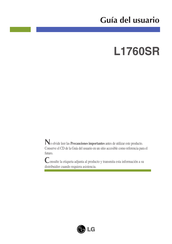 LG L1760SR Guia Del Usuario