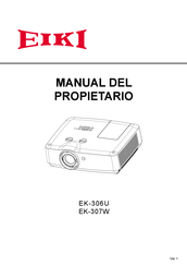 Eiki EK-307W Manual Del Propietário