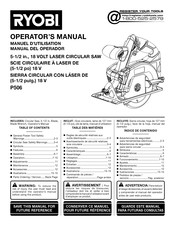 Ryobi P506 Manual Del Operador