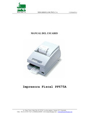 DESARROLLOS PNP PF675A Manual Del Usuario