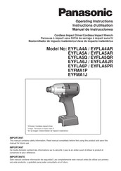 Panasonic EYFLA6P Manual De Instrucciones