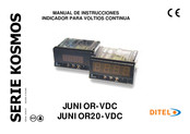 Ditel Kosmos JUNI OR-VDC Manual De Instrucciones