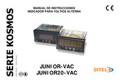 Ditel Kosmos JUNI OR20-VAC Manual De Instrucciones