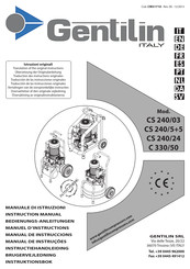 Gentilin CS 240/24 Manual De Instruccions