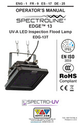 Spectro-UV EDG-13T Manual Del Operador