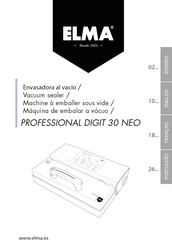 Elma PROFESSIONAL DIGIT 30 NEO Manual De Instrucciones