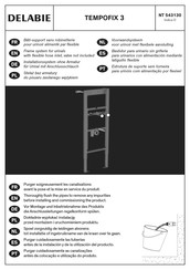 Delabie TEMPOFIX 3 543130 Manual De Instrucciones