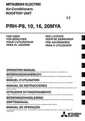 Mitsubishi Electric PRH-P20MYA Para El Usuario