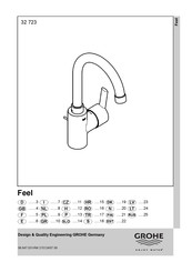 Grohe Feel 32 723 Manual Del Usuario