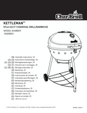 Char-Broil 18309001 Instrucciones De Armado