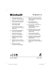 EINHELL TC-SM 2531/1 U Manual De Instrucciones