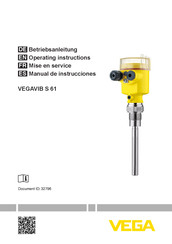 Vega VEGAVIB S 61 Manual De Instrucciones