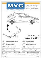 MVG 4502 A Instrucciones De Montaje