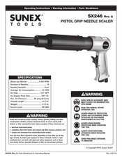 Sunex Tools SX246 Manual De Instrucciones