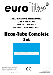 EuroLite 51101471 Manual Del Usuario