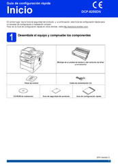 Brother DCP-8250DN Guía De Configuración Rápida