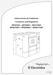 Electrolux WP41100H Instrucciones De Instalación