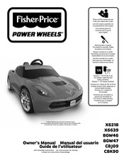 Fisher-Price Power Wheels BGW46 Manual Del Usuario