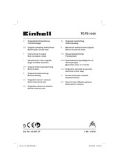 EINHELL TC-TS 1200 Manual De Instrucciones Original