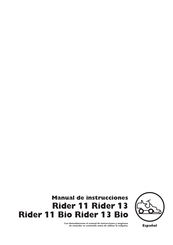 Husqvarna Rider 13 Manual De Instrucciones
