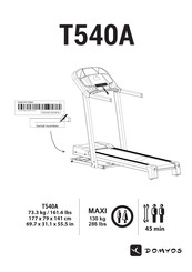 Domyos T540A Manual De Instrucciones