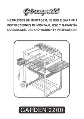 Giragrill GARDEN 2200 Instrucciones De Montaje, Uso Y Garantía