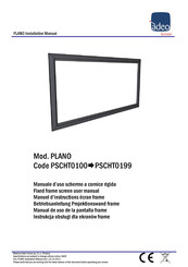 ADEO SCREEN PLANO Manual De Uso