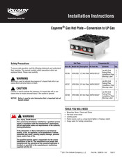 Vollrath Cayenne HPA1006 Instrucciones De Instalación