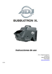 ADJ BUBBLETRON XL Instrucciones De Uso