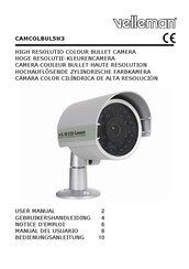 Velleman CAMCOLBUL5H3 Manual Del Usuario