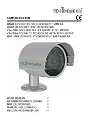 Velleman CAMCOLBUL15N Manual Del Usuario