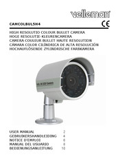 Velleman CAMCOLBUL5H4 Manual Del Usuario