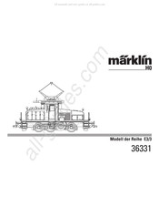 marklin 36331 Manual Del Usuario