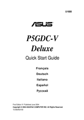 Asus Deluxe P5GDC-V Manual Del Usuario