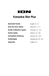 ION Karaoke Star Plus Guia De Inicio Rapido