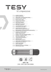 TESY QH01 180 Instrucciones De Uso Y Mantenimiento