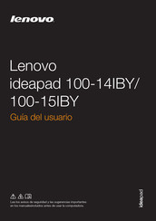 Lenovo ideapad 100-14IBY Guia Del Usuario