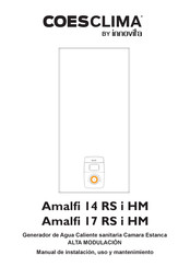 innovita COESCLIMA Amalfi 17 RS i HM Manual De Instalación, Uso Y Mantenimiento