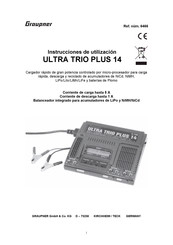 GRAUPNER ULTRA TRIO PLUS 14 Instrucciones De Utilizacion