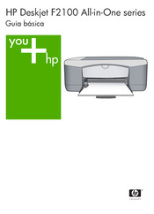 HP Deskjet F2100 Guía Básica