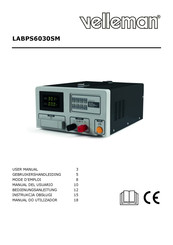 Velleman LABPS6030SM Manual Del Usuario