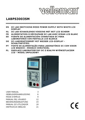 Velleman LABPS3003SM Manual Del Usuario