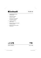 EINHELL TC-AG 125 Manual De Instrucciones Original