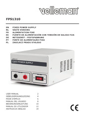 Velleman FPS1310 Manual Del Usuario